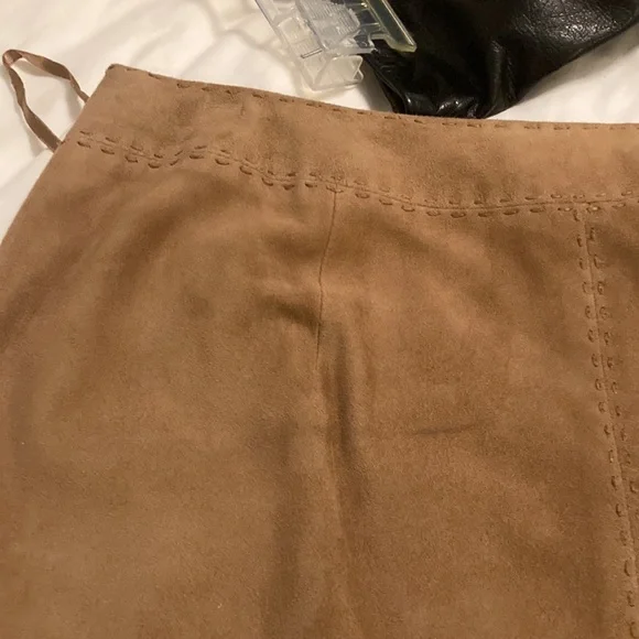 Suede skirt Ann Taylor - Picture 7 of 8